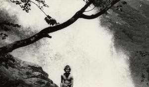 водопад Алибек. 1989 г.